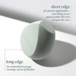 ⁦ايكو تولز اسفنجة مزج المكياج من بلورينج بلندر للبشرة غير الواضحة⁩ - الصورة ⁦4⁩